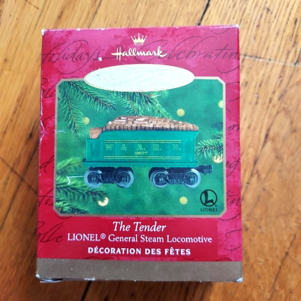 Lionel The Tender General Steam Locomotive - 2000 Hallmark Christmas Orn…